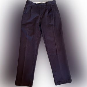 Men’s Lands End 34 x 34 navy pants